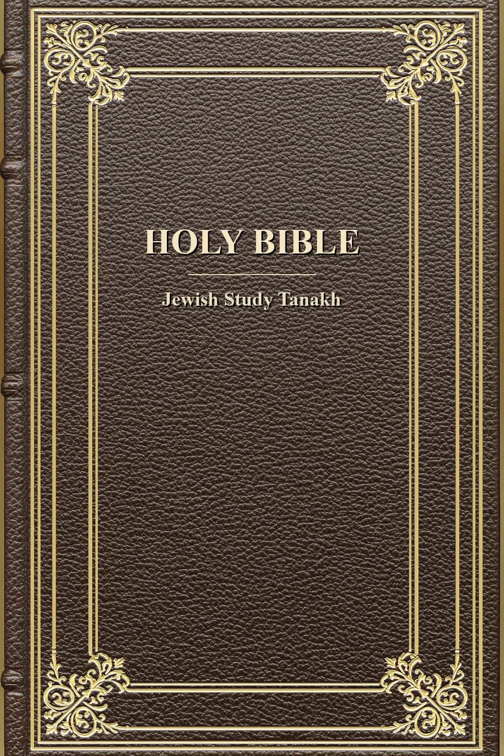Jewish Study Tanakh cover — classical corner in brown